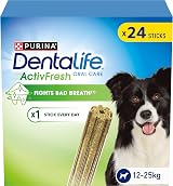 Dentalife ActivFresh Medium Dental Chicken Dog Chews 24 Sticks Pack 2 view 1