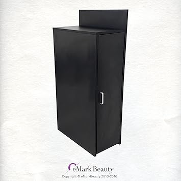 Amazon Com Beauty Salon Floor Cabinet With Storage In Black For