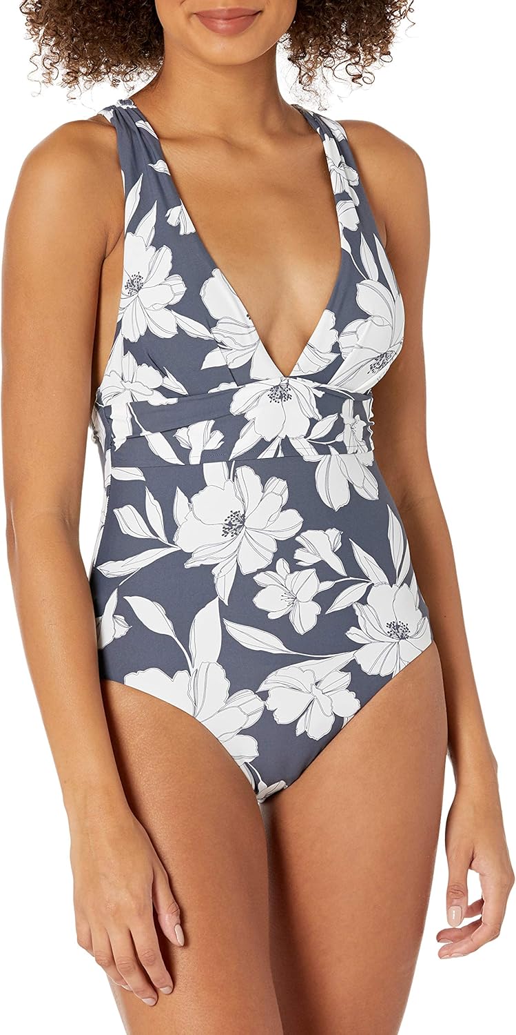 seafolly double strap one piece