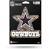 Rico Industries NFL Football Medium Die Cut Decal