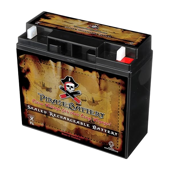 PIRATE BATTERY 12 V 22 AH AGM SEALED LEAD‑ACID BATTERY...