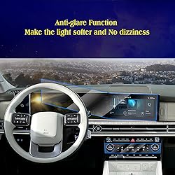 EUEKY 2PCS 2024 Hyundai Santa Fe Screen Protector