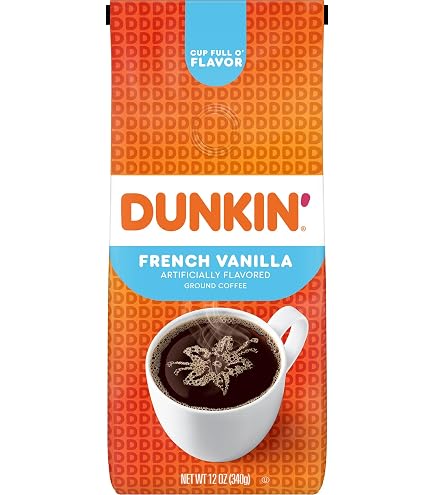 DUNKIN' DONUTS ダンキン ドーナツコーヒー バニラ Amazon.com : Dunkin' Hazelnut Flavored Ground Coffee and French