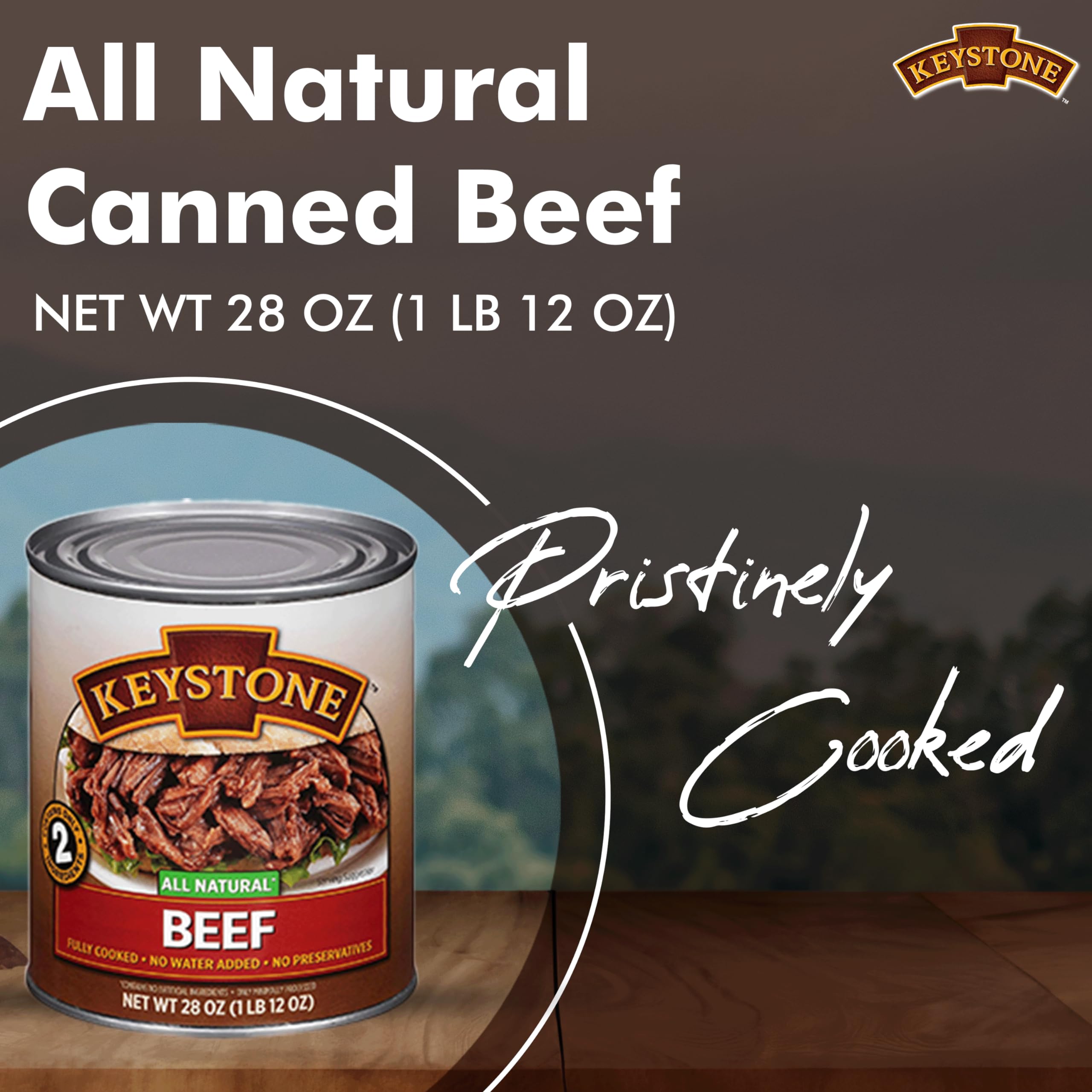 Keystone Meats All Natural Canned Beef, 28 Ounce Pricepulse