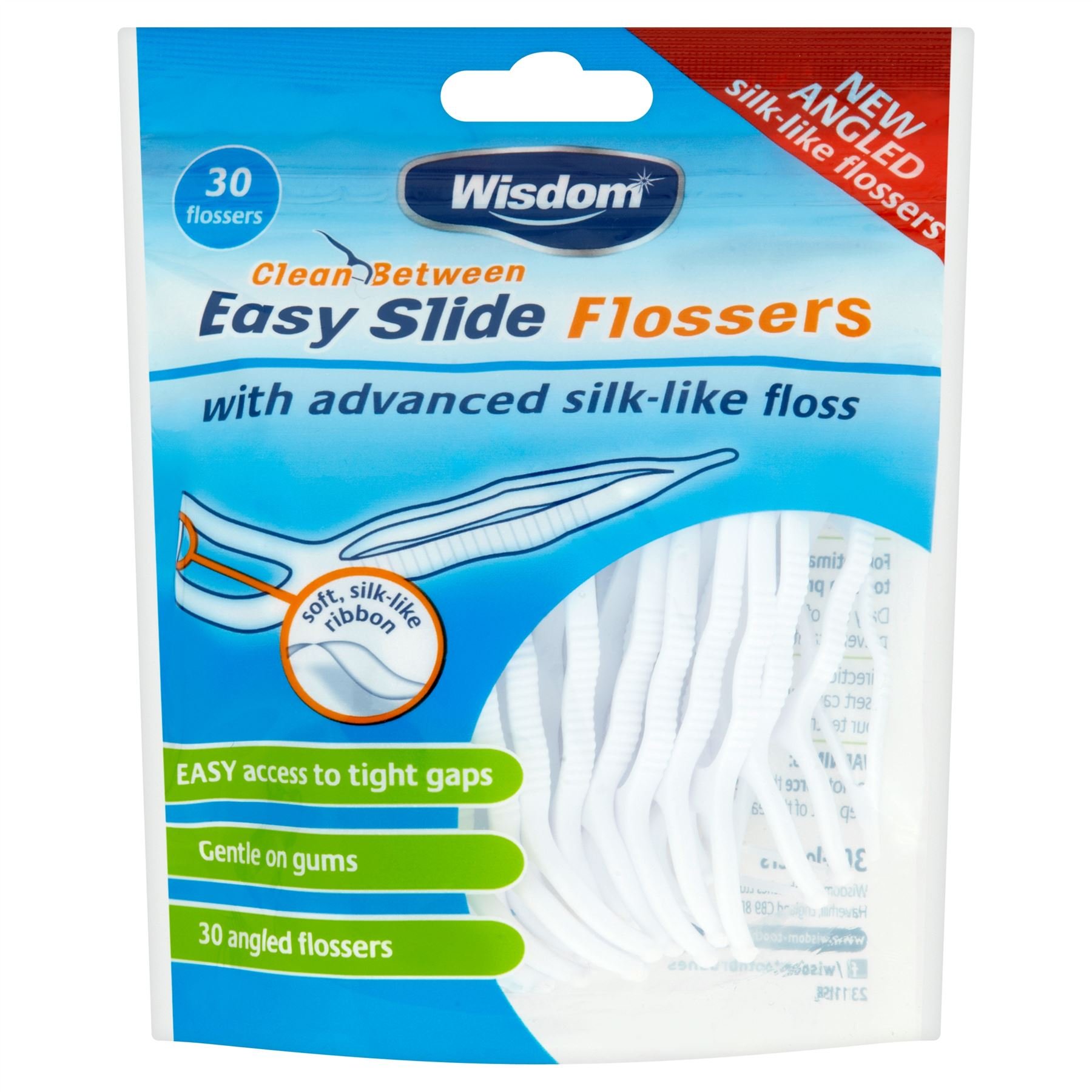 Wisdom Easy Slide Flossers (6 Pack)