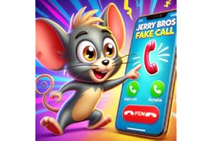 Mouse Jerry Bro - Fake Call & Video Prank, Chat Simulator, Fun Voice & Video Call from Cartoon Mouse