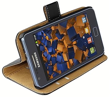 mumbi Tasche im Bookstyle für Samsung Galaxy S2 i9100 Tasche
