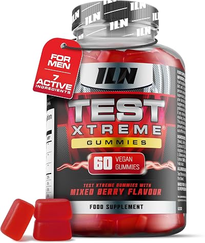 Iron Labs Test Xtreme Booster Gummies for Men 60 Vegan Sugar Free