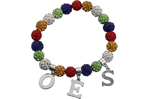 CENWA OES Jewelry OES Five Colors Beads Bracelet Sorority Jewelry Sorority Gifts