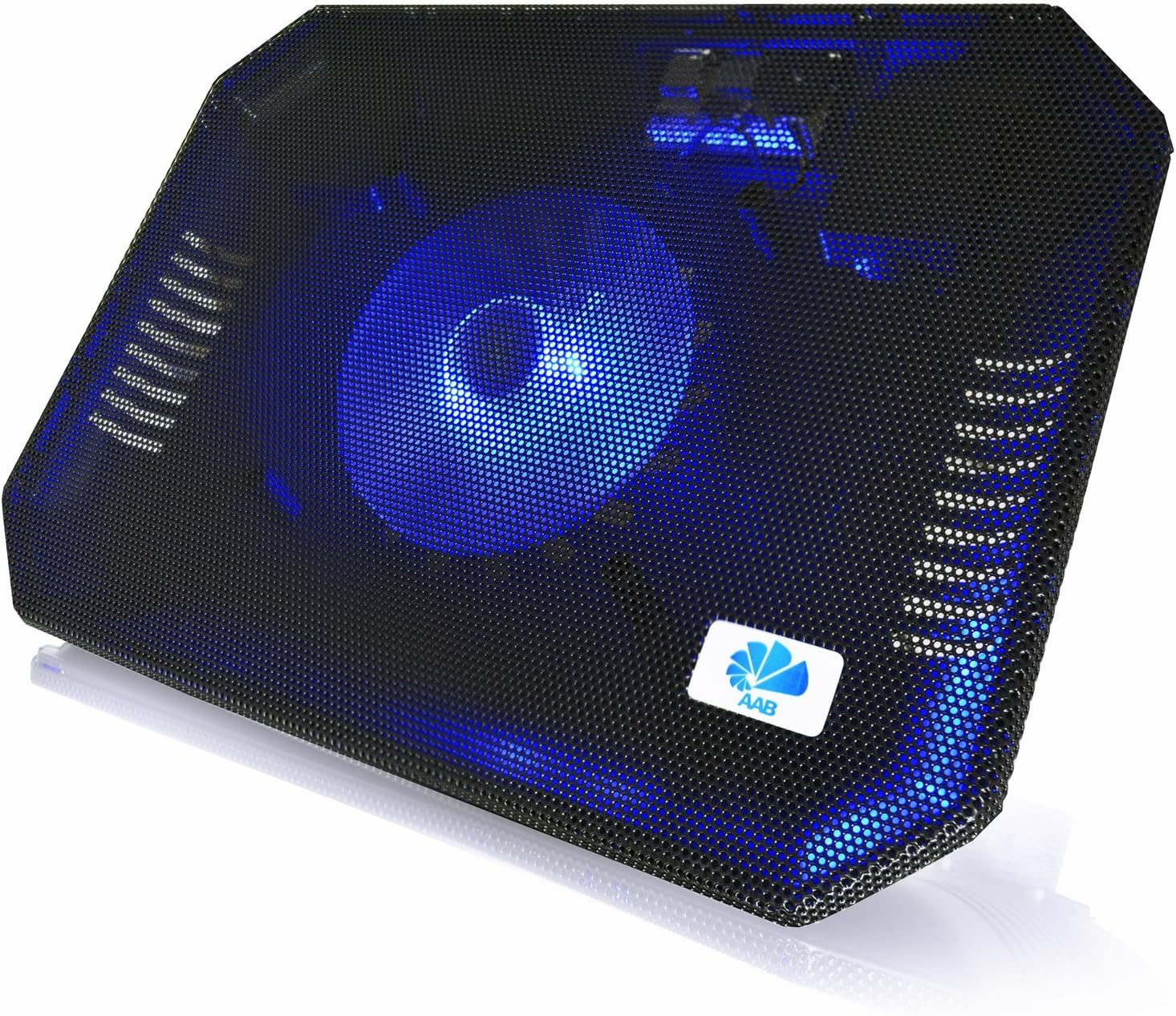 AABCOOLING NC73 - Laptop Cooling Pad with 1 Fan and Blue Backlight | PS4 Cooling Fan | Cooling Pad | Fan for Laptop | Laptop Cooling Pad 17 Inch