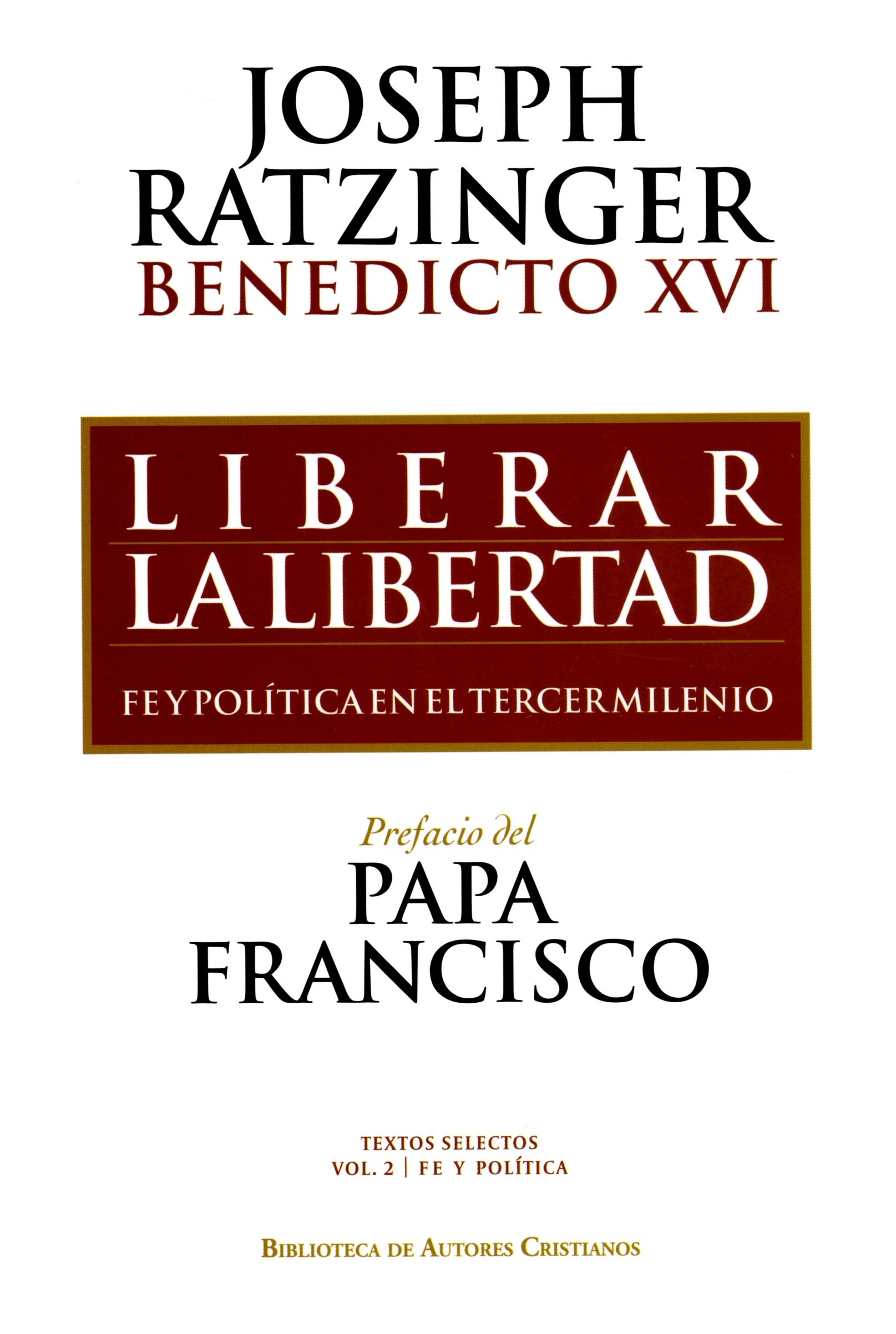 Federico Jimenez Losantos Y El Papa Francisco Liberar la libertad (FUERA DE COLECCIÓN) : Benedicto XVI - Papa -, Granados  García, Carlos, Azzaro, Pierluca, Francisco - Papa -, Granados García,  Carlos: Amazon.es: Libros
