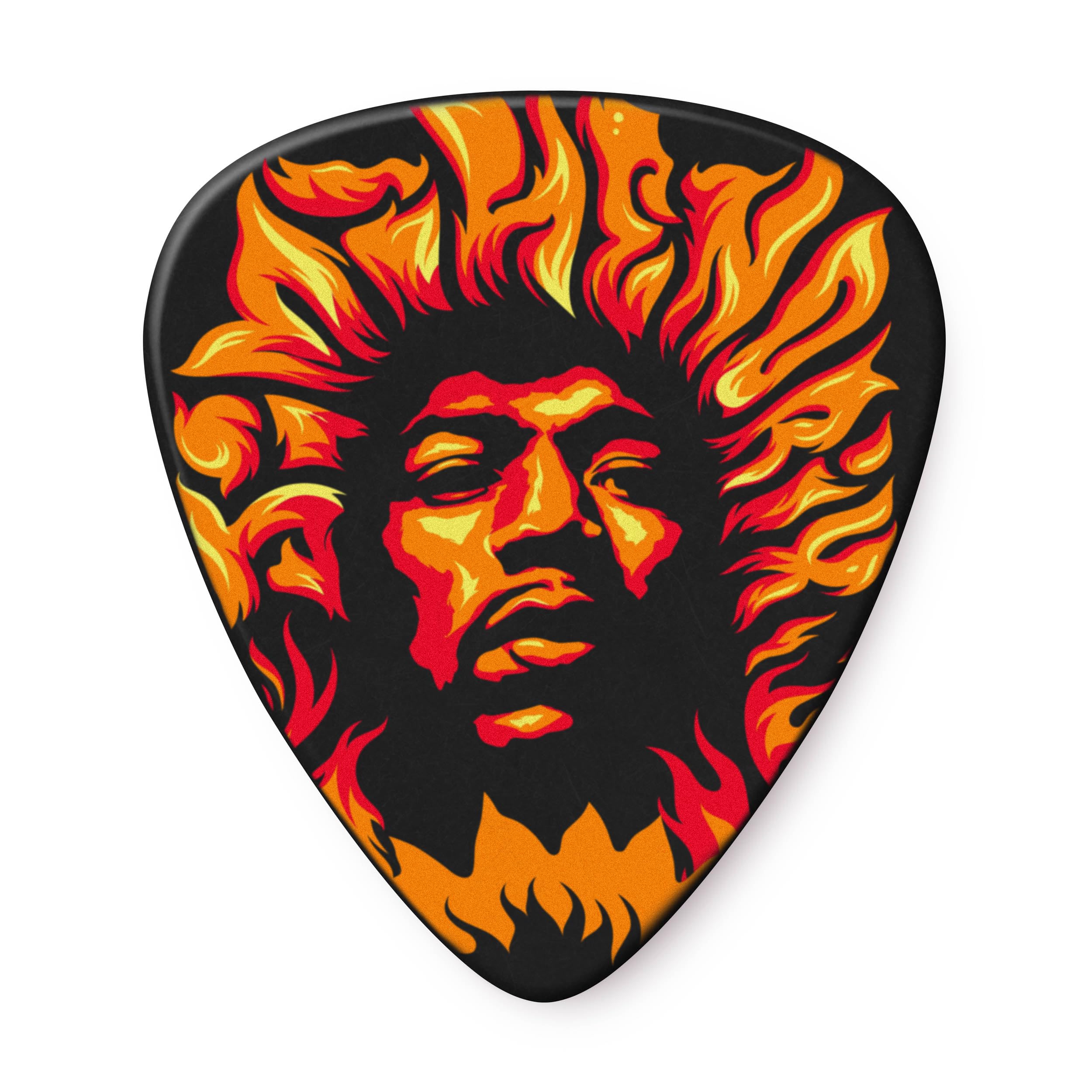 DUNLOP JIMI HENDRIX VOODOO FIRE PLAYER PACK 6 PICKS