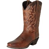 Laredo Mens Breakout Square Toe Pull On Casual Boots Mid Calf - Brown