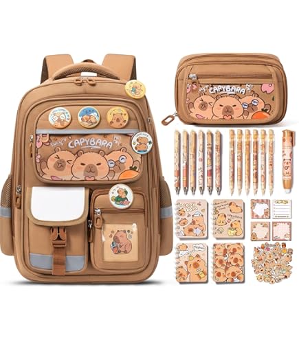 Amazon.com: KOWVOWZ Kawaii Shoulder Tote Bag with Cute Pin