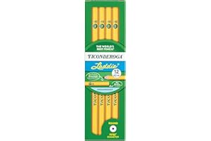 Dixon® Ticonderoga® Laddie Elementary Pencils, Without Eraser, Pack Of 12 Pencils