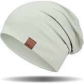 Beanie Cotton Soft and Skin Friendly Unisex Beanie Hat Beanies Hats Men Slouchy Beanie Hats for Women