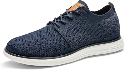 Sapatos de Vestir de Verão Masculinos com Atacadores, Azul, 40