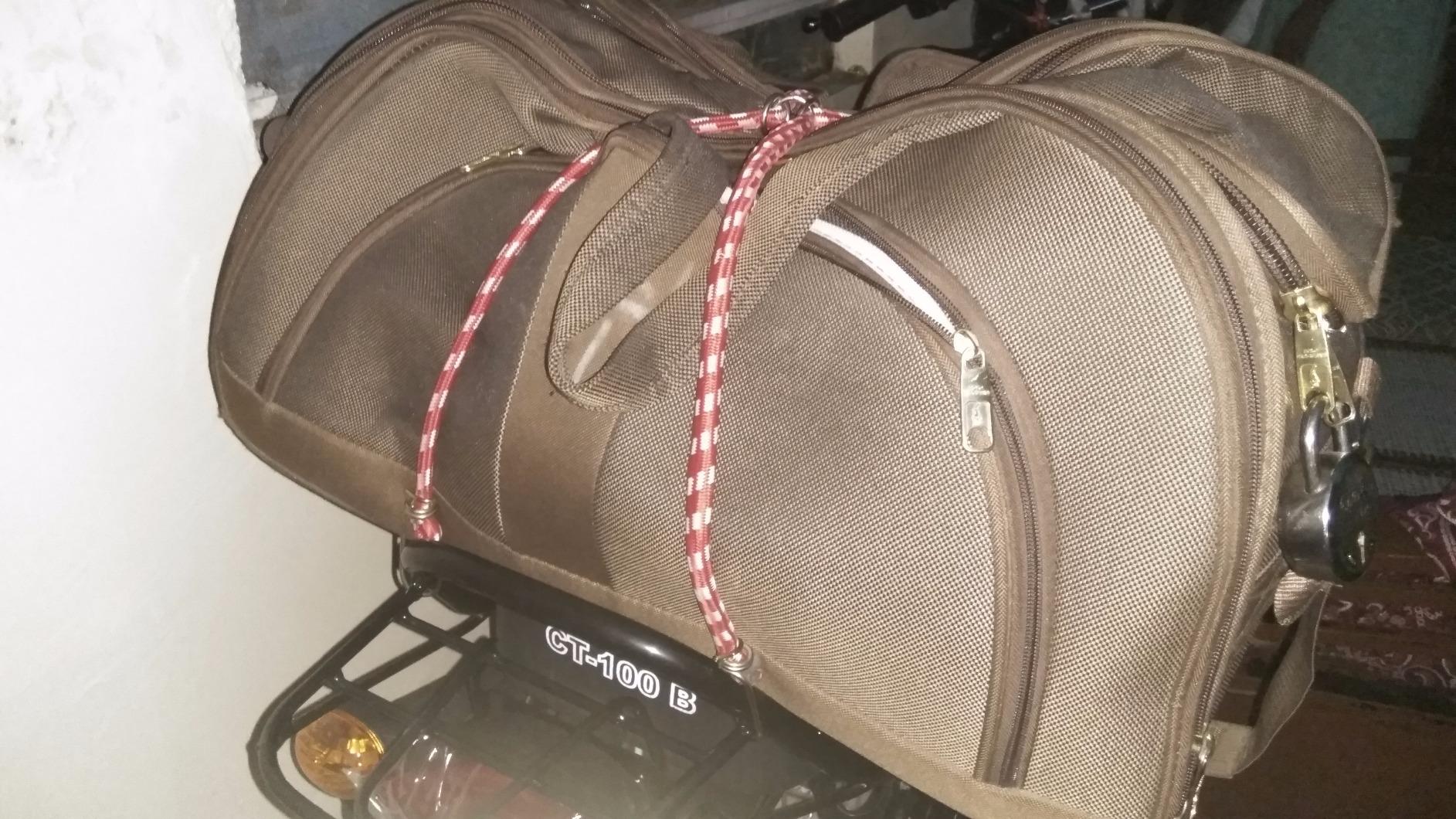 Motoway Luggage Double Elastic Bike Scooty Rope Bungee Cord Utility