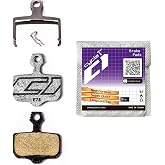 Ceramic Brake Pads Compatible with Sram Level Force Rival Red AXS, 1 Pair | Cycle1st E78, Sram small 2 piston: Level Stealth, T, TL, TLM, ULT, Base, S-300, Red, Force, Rival, Apex, New Formula