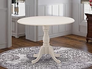 East West Furniture DMT-ABC-TP Dining Table, 42