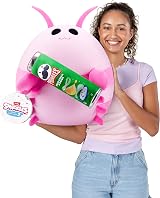 Snackles Series 2 Pink Shrimp Plush Toy 40 cm Large Brown Box view 6