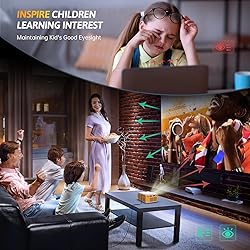 vamvo Mini Portable Projector Small VideoProjector