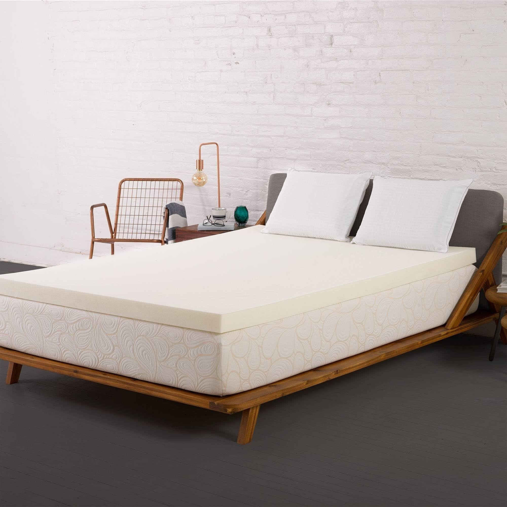 Dream Serenity 1.5 Full Memory Foam Mattress Comfort Topper