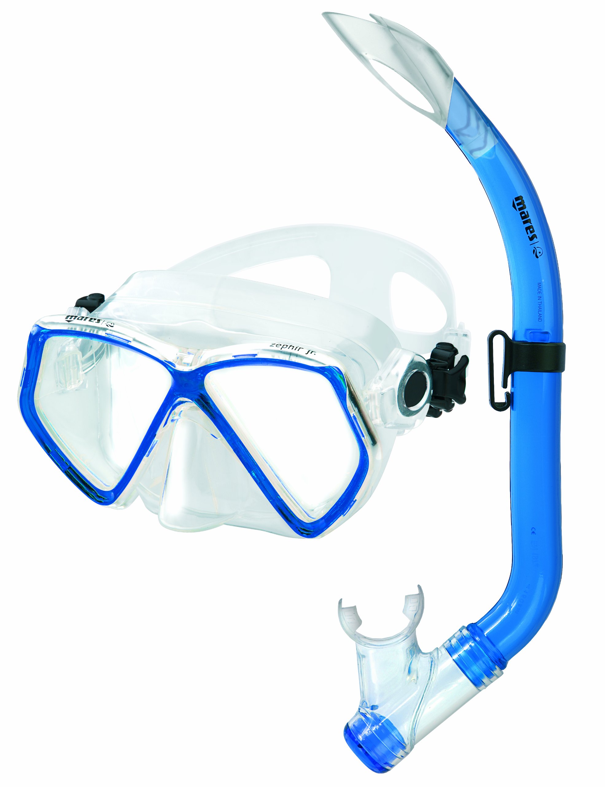 Mares Zephir Junior Set Unisex Junior Mask/Snorkel - Blue