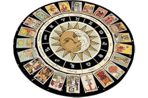 Tarot Card Astrology Pendulums Mat Pad Tarots Antiskid Rubber Mat Altars Tarots Card Pad for Party Board Game Witchcrafts Sup