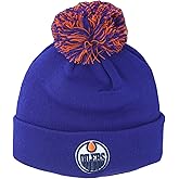 Edmonton Oilers NHL Officially Licensed Beanie Pom Icon Team Color