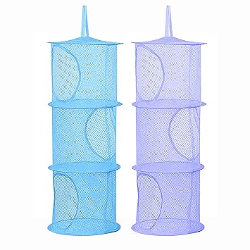 hanging mesh toy organizer
