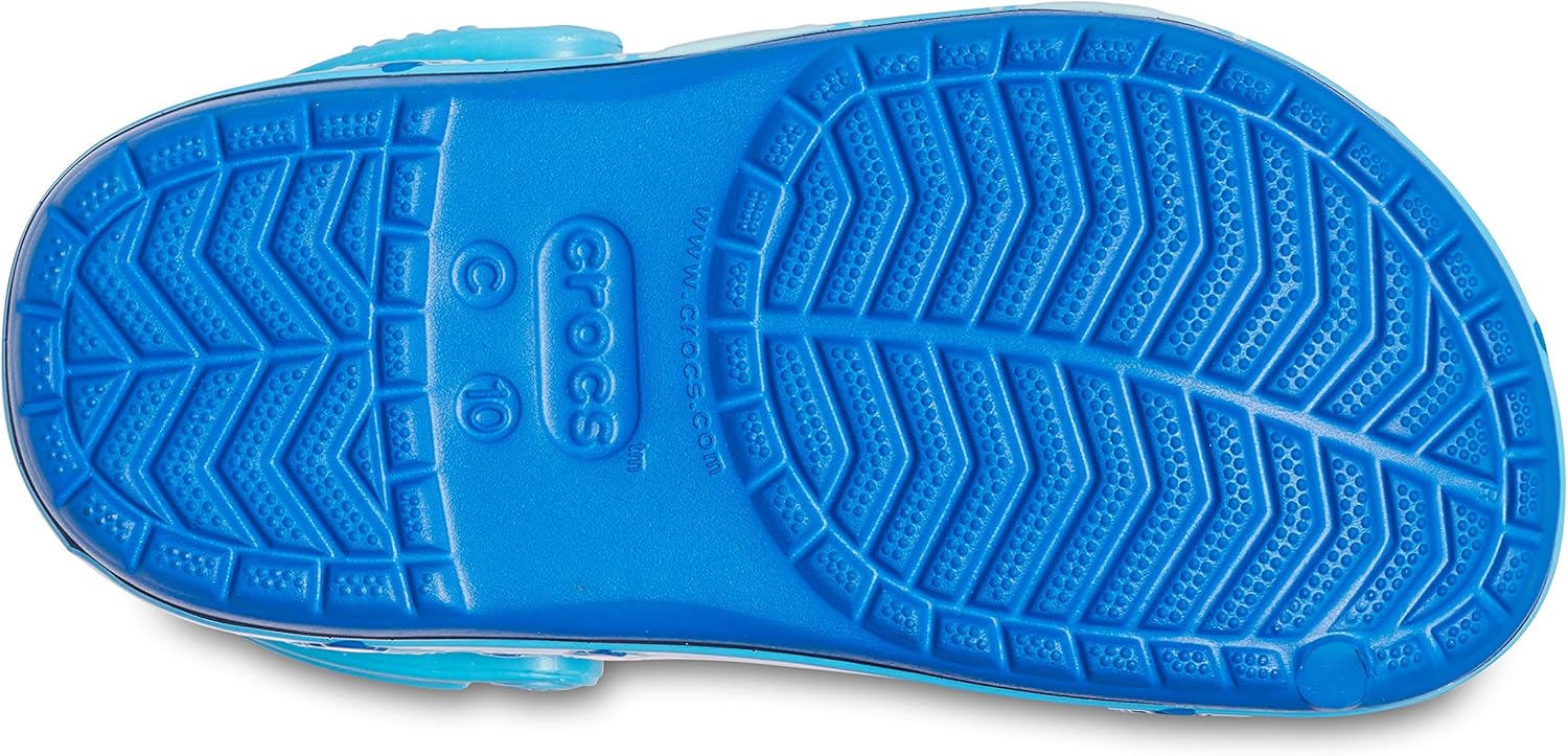  | Crocs Kids' Fun Lab Baby Shark Band Clog | Slip On Shark Shoes for Kids | Clogs & Mules