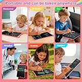 PINKCAT 8.5 inch LCD Writing Tablet Kids Drawing Pad Pink 3 7 Years Gift view 2