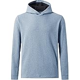 M MAELREG Hoodies for Men Texture Solid Color Sweatshirts Athletic Golf Midlayer Mens Hoodies Pullover Shirt with Pocket