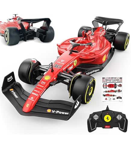 Amazon.com: Voltz Toys Authentic Licensed 1:18 Ferrari F1 75