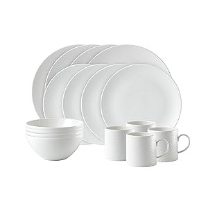 Wedgwood 40023857 Gio 16-Piece Set White