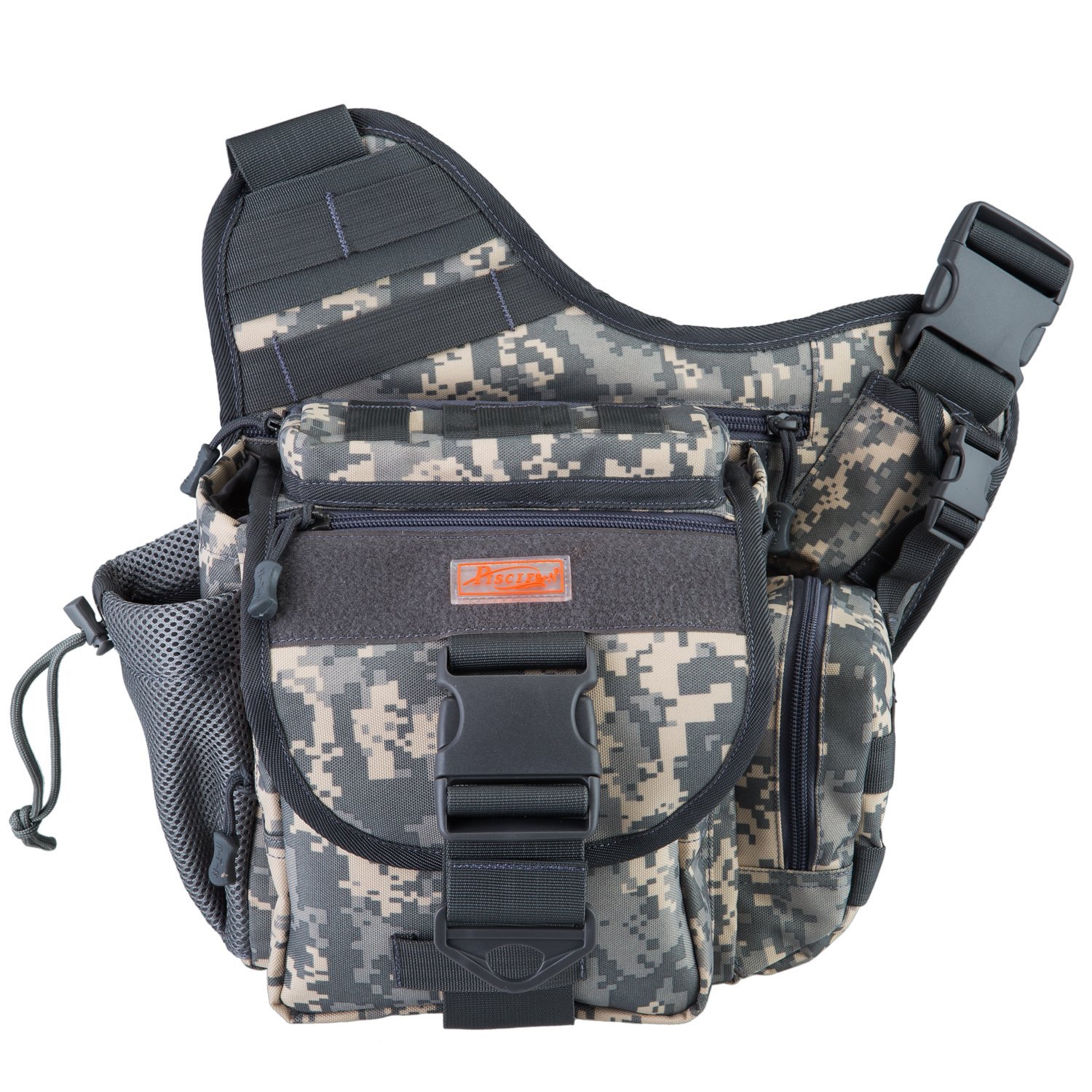 Piscifun Fishing Tackle Bags Single Shoulder Bags, Digital Camouflage eBay