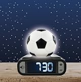 Lexibook Football Nightlight Alarm Clock RL800FO Black White view 5
