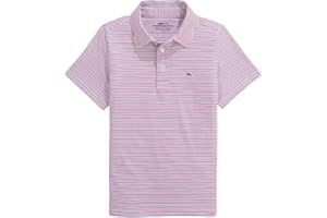 vineyard vines Boys Boys' Printed Sankaty Polo