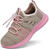 TOTOMONA Boys Girls Sneakers Lightweight Kids Tennis Shoes Breathable Running Shoes Comfortable Toddler/Little Kid/Big Kid