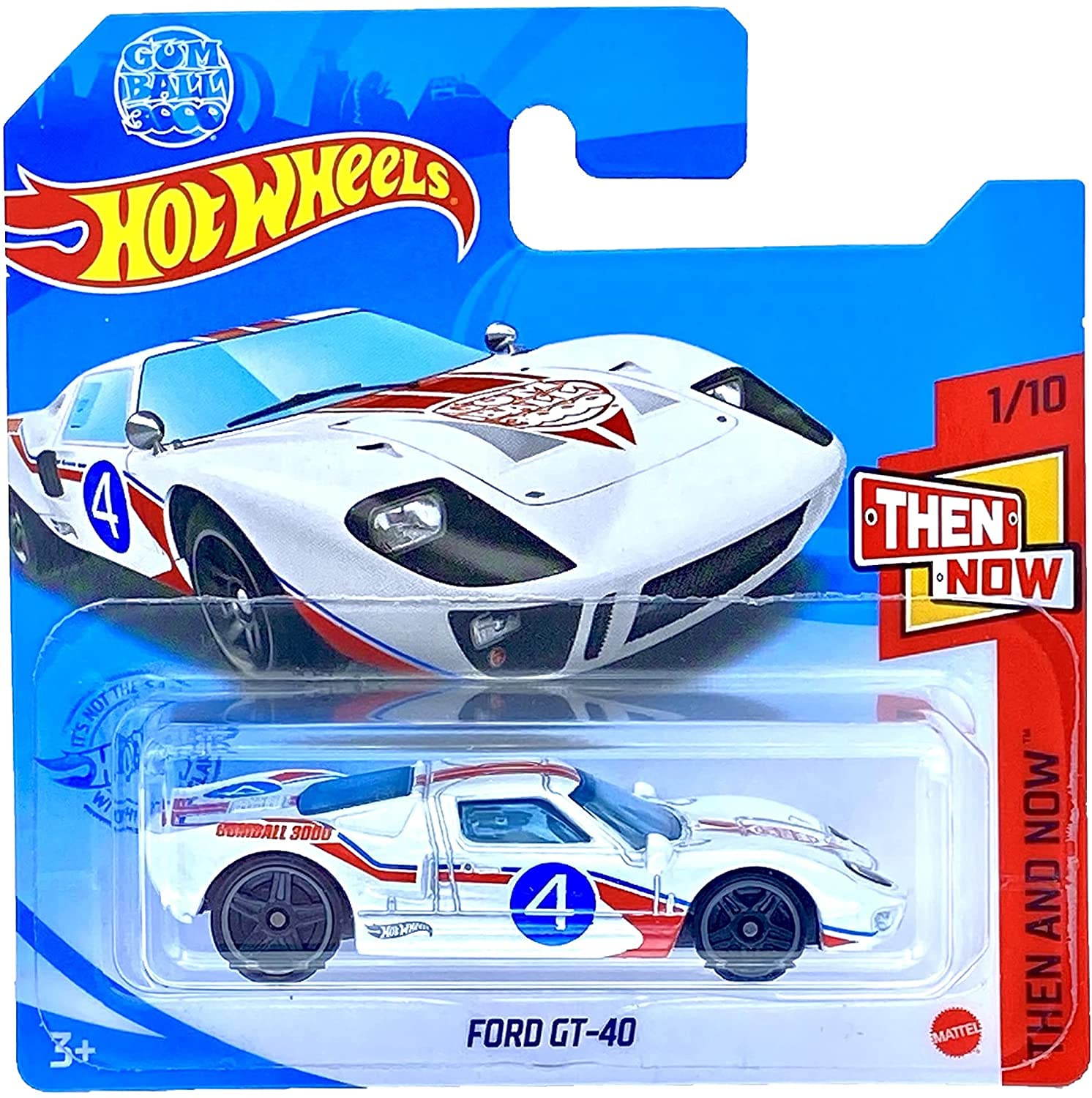 '17 Ford GT White Hot Wheels 2021 164/250 (Short Card)