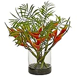 Nearly Natural Mini Heliconia & Palm Tropical