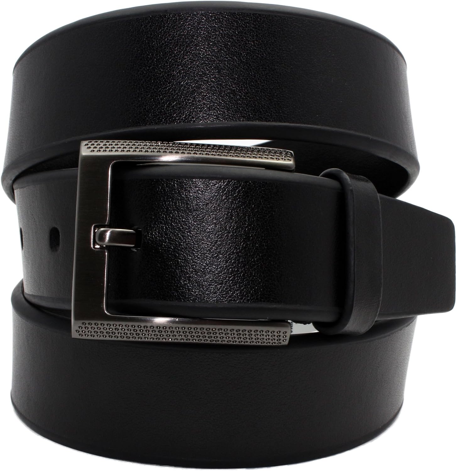 Tumi Mens Black Leather Belt (40) at Amazon Men’s Clothing store