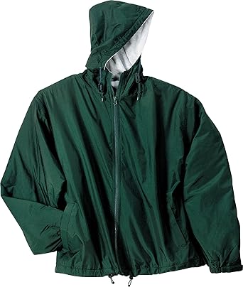 nylon sweatshirt lined jacket