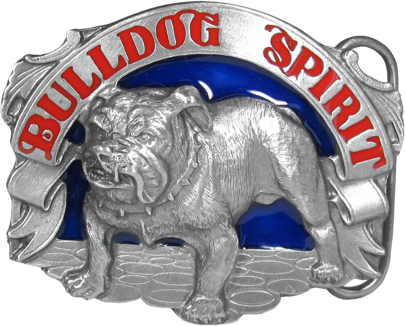 bulldog belt buckle