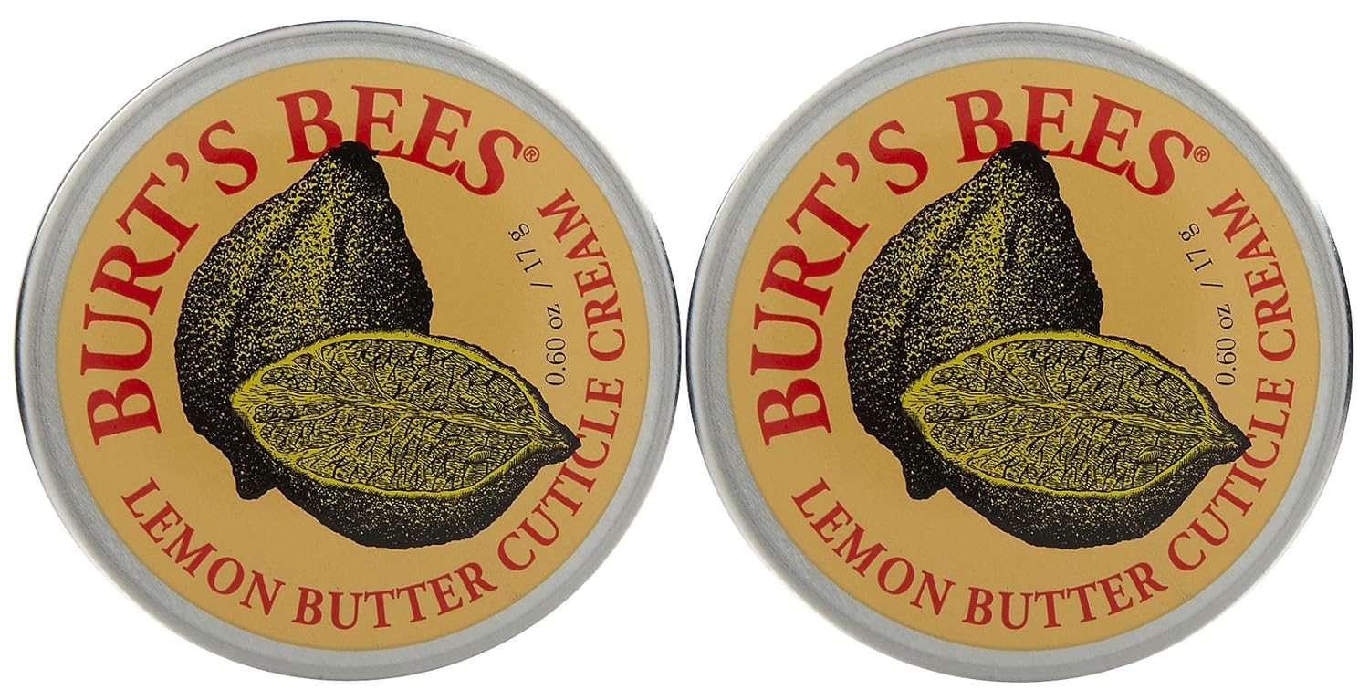 Burt's Bees Lemon Butter Cuticle Creme - 0.6 oz - 2 pk: Beauty