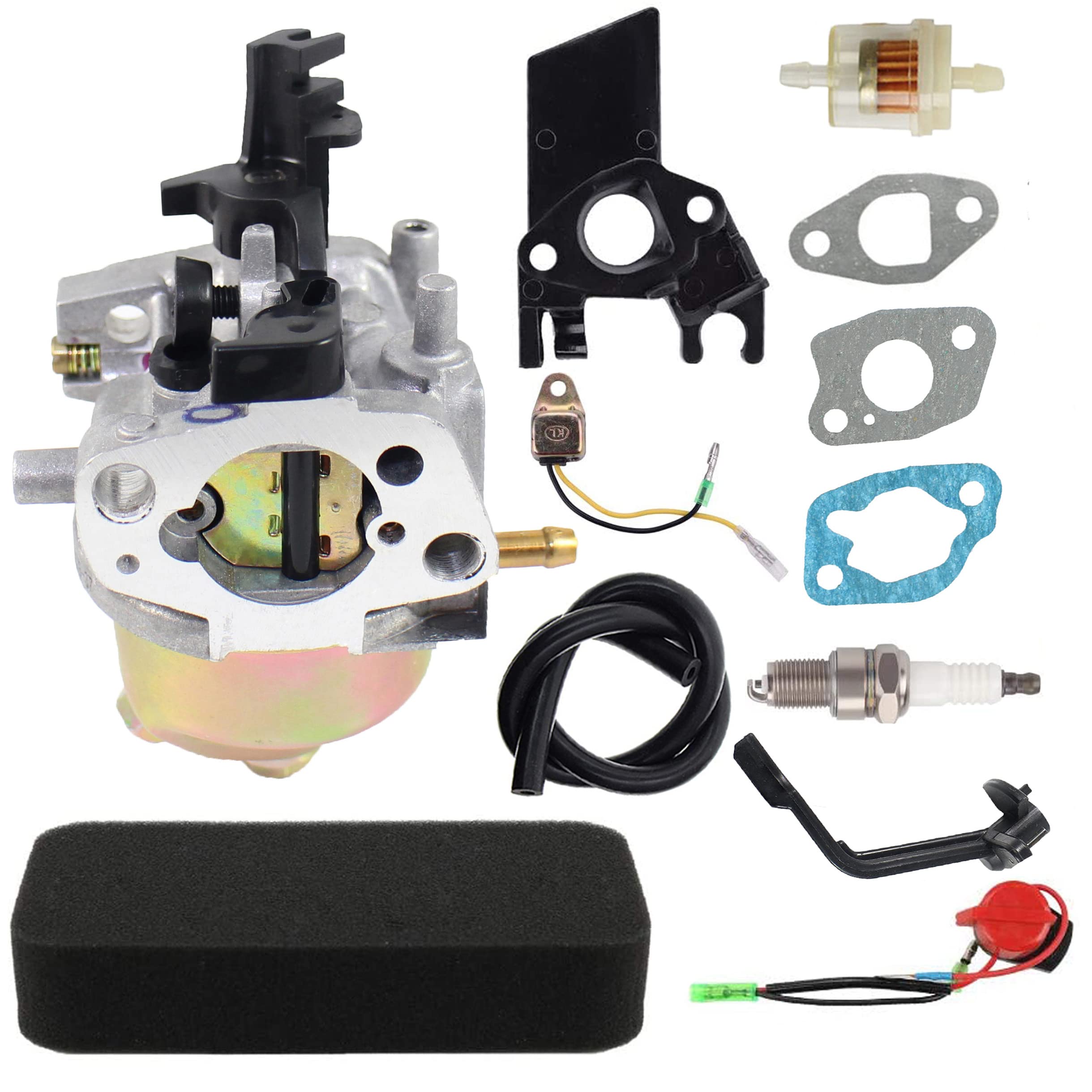 Photo 1 of GP3300 Carburetor for Generac Power GP3250 GP1800 GP3600 0057900 0061040 5.5hp 6.5hp 196cc 206cc Generator Part 0H33750178 0K95520119 0J5343A