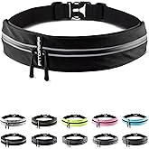 Fitgriff® Running Belt for Men & Women - Secure Jogging Pouch for Phone, Keys & Essentials - For All Cell Phones