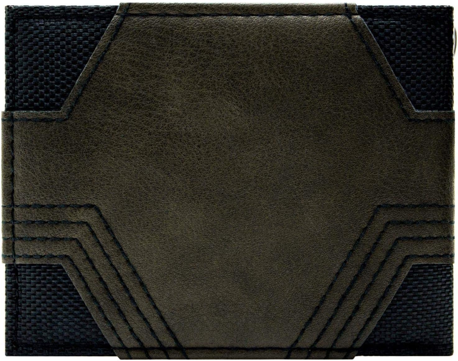 Nintendo Legend of Zelda Textured Golden Triforce Wallet Bi-Fold ID & Card Holder, Black - Image 5