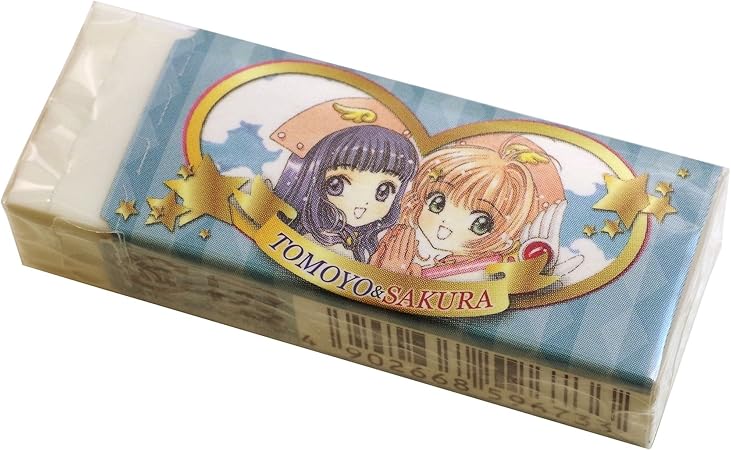 Amazon カードキャプターさくら消しゴム ライトブルー Hg7442 キューブ消しゴム 文房具 オフィス用品